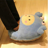 Electric Cute Grey Piggy Plush USB Foot Warmer