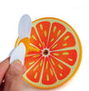 Summer Mini USB Fruit Rechargeable Fan