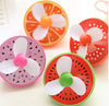 Summer Mini USB Fruit Rechargeable Fan