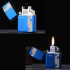 Electronic Cigarette Lighter Rechargeable Encendedores Flameless 2 IN 1 Smoking Gadget Oil Lighter